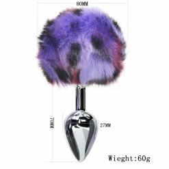 Kinky Cloth Fox Bunny Tail Butt Plug
