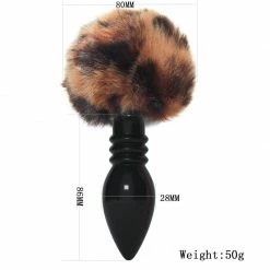 Kinky Cloth Fox Bunny Tail Butt Plug