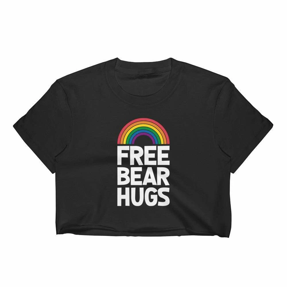 Kinky Cloth Top & Tees Free Bear Hugs Crop Top 1 Kinky Cloth Top & Tees Free Bear Hugs Crop Top