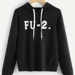 Spocket FU 2 Hoodie Sweatshirt Goth