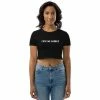 Kinky Cloth Fuck Me Harder Organic Crop Top BDSM