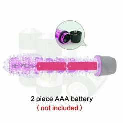 Kinky Cloth Crystal Ribbed Vibrator & Clitoris Stimulator 10 Kinky Cloth Crystal Ribbed Vibrator & Clitoris Stimulator