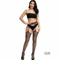 Kinky Cloth Garter Lace Tights DDLG - Daddy / Little