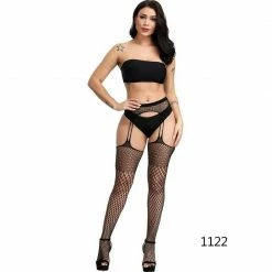Kinky Cloth Garter Lace Tights DDLG - Daddy / Little
