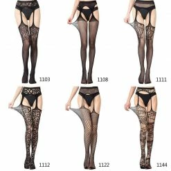 Kinky Cloth Garter Lace Tights DDLG - Daddy / Little
