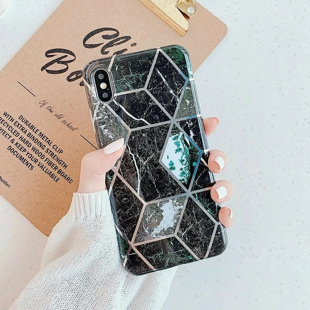Kinky Cloth Geometric Marble Texture Case IPhone Case Phone Cases 8 Kinky Cloth Geometric Marble Texture Case IPhone Case Phone Cases