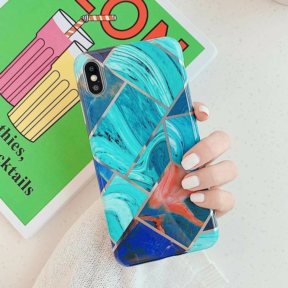 Kinky Cloth Geometric Marble Texture Case IPhone Case Phone Cases 5 Kinky Cloth Geometric Marble Texture Case IPhone Case Phone Cases