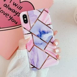 Kinky Cloth Geometric Marble Texture Case IPhone Case Phone Cases 11 Kinky Cloth Geometric Marble Texture Case IPhone Case Phone Cases