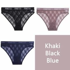 Kinky Cloth Geometric Mesh Panties