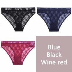 Kinky Cloth Geometric Mesh Panties