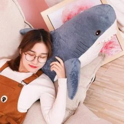 Kinky Cloth Kawaii Giant Shark Stuffie