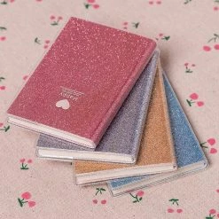 Kinky Cloth Glitter Notebook Journal