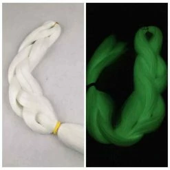 Kinky Cloth Glow In The Dark Braided Weave