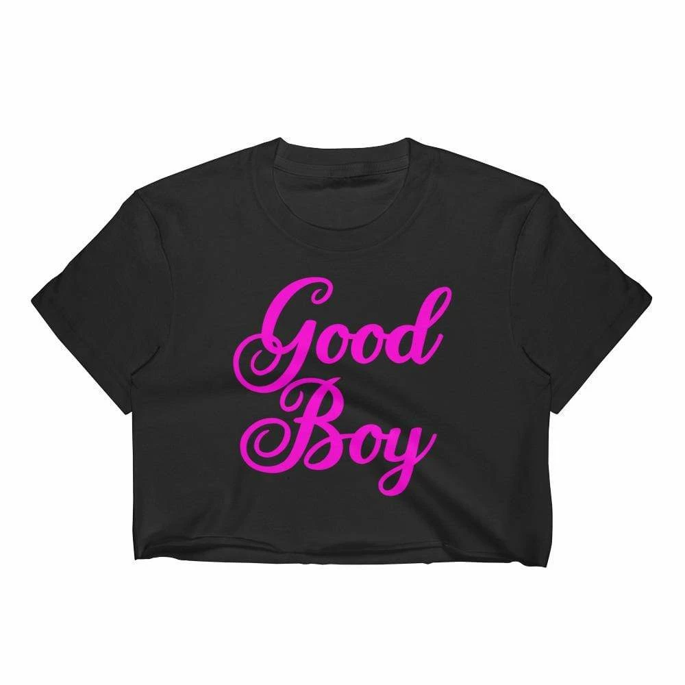 Kinky Cloth Good Boy Crop Top 2 Kinky Cloth Good Boy Crop Top