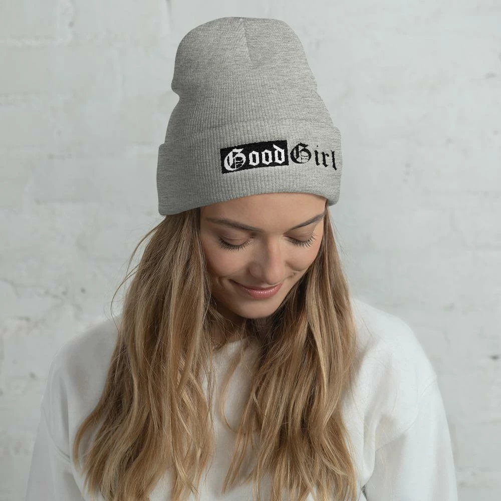 Kinky Cloth DDLG - Daddy / Little Good Girl Embroidered Beanie 1 Kinky Cloth DDLG - Daddy / Little Good Girl Embroidered Beanie