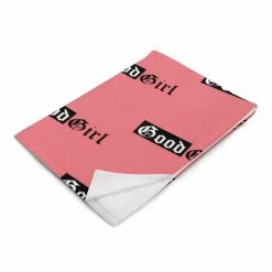 Kinky Cloth Good Girl Gothic Throw Blanket