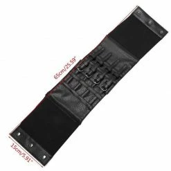 Kinky Cloth Goth Corset Belt Lace Up Faux Leather