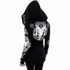 Kinky Cloth Cosplay Goth Glyph Hoodie
