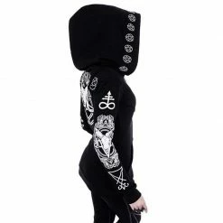 Kinky Cloth Cosplay Goth Glyph Hoodie