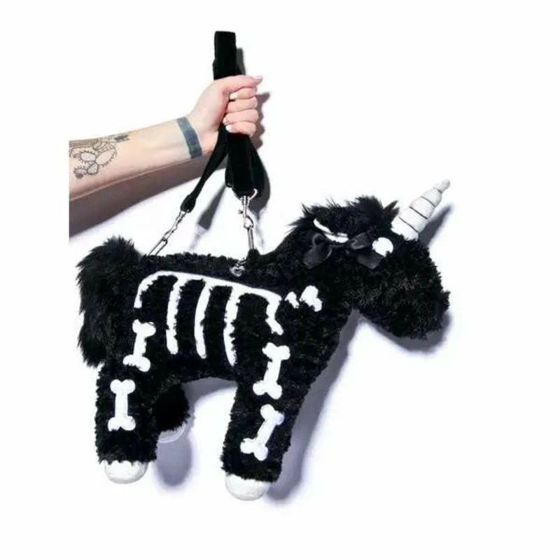 Kinky Cloth Goth Unicorn Purse 1 Kinky Cloth Goth Unicorn Purse