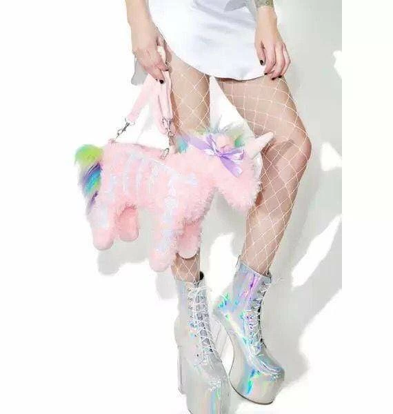 Kinky Cloth Goth Unicorn Purse 7 Kinky Cloth Goth Unicorn Purse