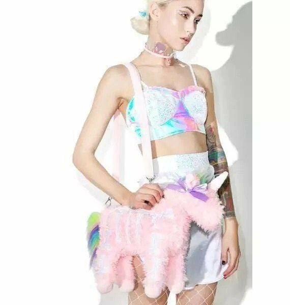 Kinky Cloth Goth Unicorn Purse 8 Kinky Cloth Goth Unicorn Purse