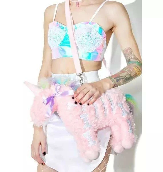 Kinky Cloth Goth Unicorn Purse 10 Kinky Cloth Goth Unicorn Purse