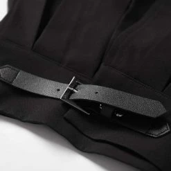 Kinky Cloth Gothic High Waist Pleated Skirt