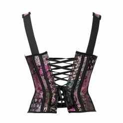 Kinky Cloth BDSM Gothic Lace Up Corset Harness