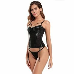 Kinky Cloth BDSM Gothic Push Up Corset