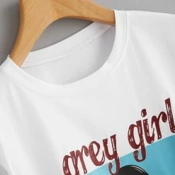 Spocket Grey Girl T-shirt Goth