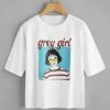 Spocket Grey Girl T-shirt Goth