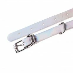 Kinky Cloth Holographic Tassel Collar Harness 22 Kinky Cloth Holographic Tassel Collar Harness