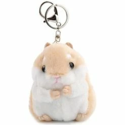 Kinky Cloth Kawaii Hamster Plush Keychain