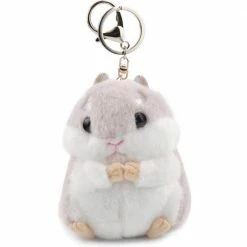 Kinky Cloth Kawaii Hamster Plush Keychain