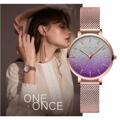 Kinky Cloth Hannah Martin Glittery Mesh Watch Watches