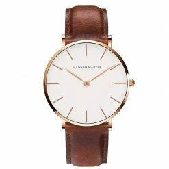 Kinky Cloth Hannah Martin Large Dial Leather Watch