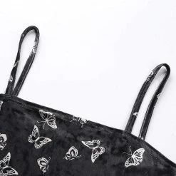 Kinky Cloth Goth Butterfly Print Dress 13 Kinky Cloth Goth Butterfly Print Dress