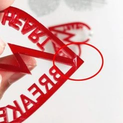 Kinky Cloth DDLG - Daddy / Little Heart Breaker Earrings