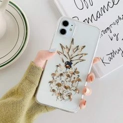 Kinky Cloth Heart Pineapple Flamingo Bird IPhone Case Phone Cases
