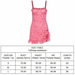 Kinky Cloth Heart Print Mesh Sling Dress Goth