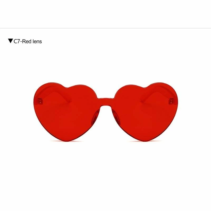 Kinky Cloth Kawaii Heart Sunglasses 24 Kinky Cloth Kawaii Heart Sunglasses