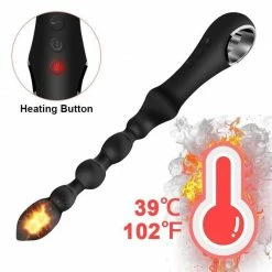 Kinky Cloth Heating Butt Vibrator Beads Dildo Wand 7 Kinky Cloth Heating Butt Vibrator Beads Dildo Wand