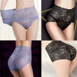 Kinky Cloth Lingerie & Panties High Waist Floral Lace Panties 17 Kinky Cloth Lingerie & Panties High Waist Floral Lace Panties