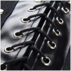 Kinky Cloth BDSM High Waist Lace Up Skirt