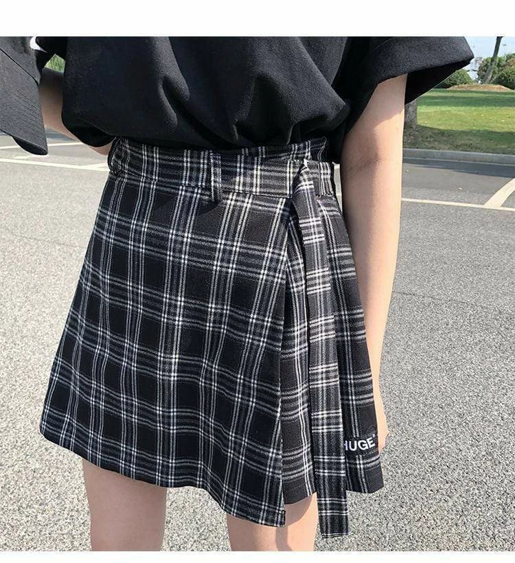Kinky Cloth Cosplay High Waist Plaid College Mini Skirts 12 Kinky Cloth Cosplay High Waist Plaid College Mini Skirts