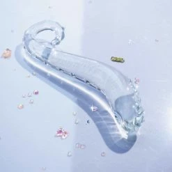 Kinky Cloth Hippocampus Crystal Dildo Wand BDSM