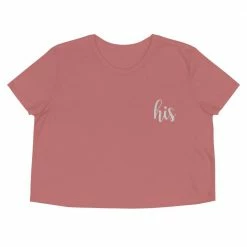 Kinky Cloth Top & Tees His Embroidered Crop Top 5 Kinky Cloth Top & Tees His Embroidered Crop Top