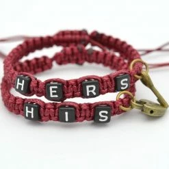 Kinky Cloth His & Hers Bracelet Set
