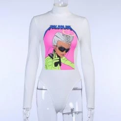 Kinky Cloth Holddloh White Bodysuit